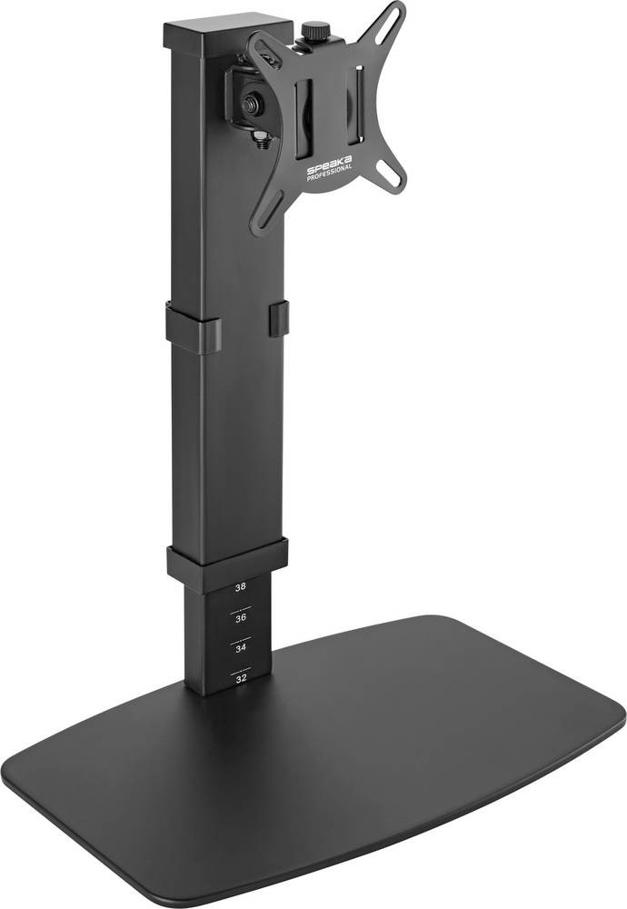 SpeaKa Professional Monitor-Standfuß SP-TMS-200 1 Display(s) 43,2cm (