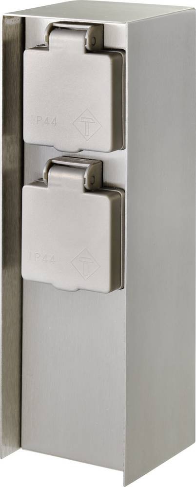 Sygonix SY-4979748 Gartensteckdose stainless steel
