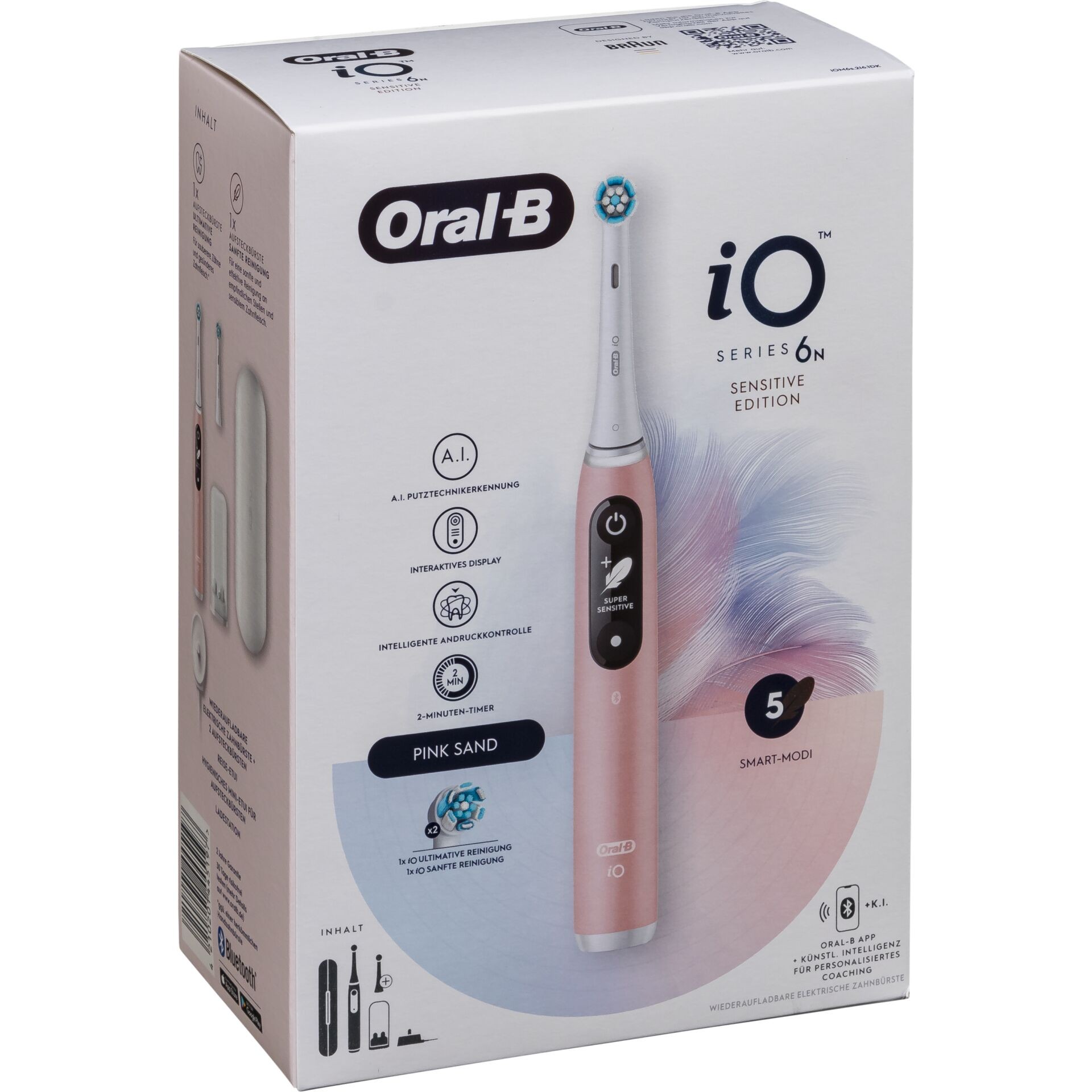 Oral-B iO Series 6 Pink Sand + Etui JAS22