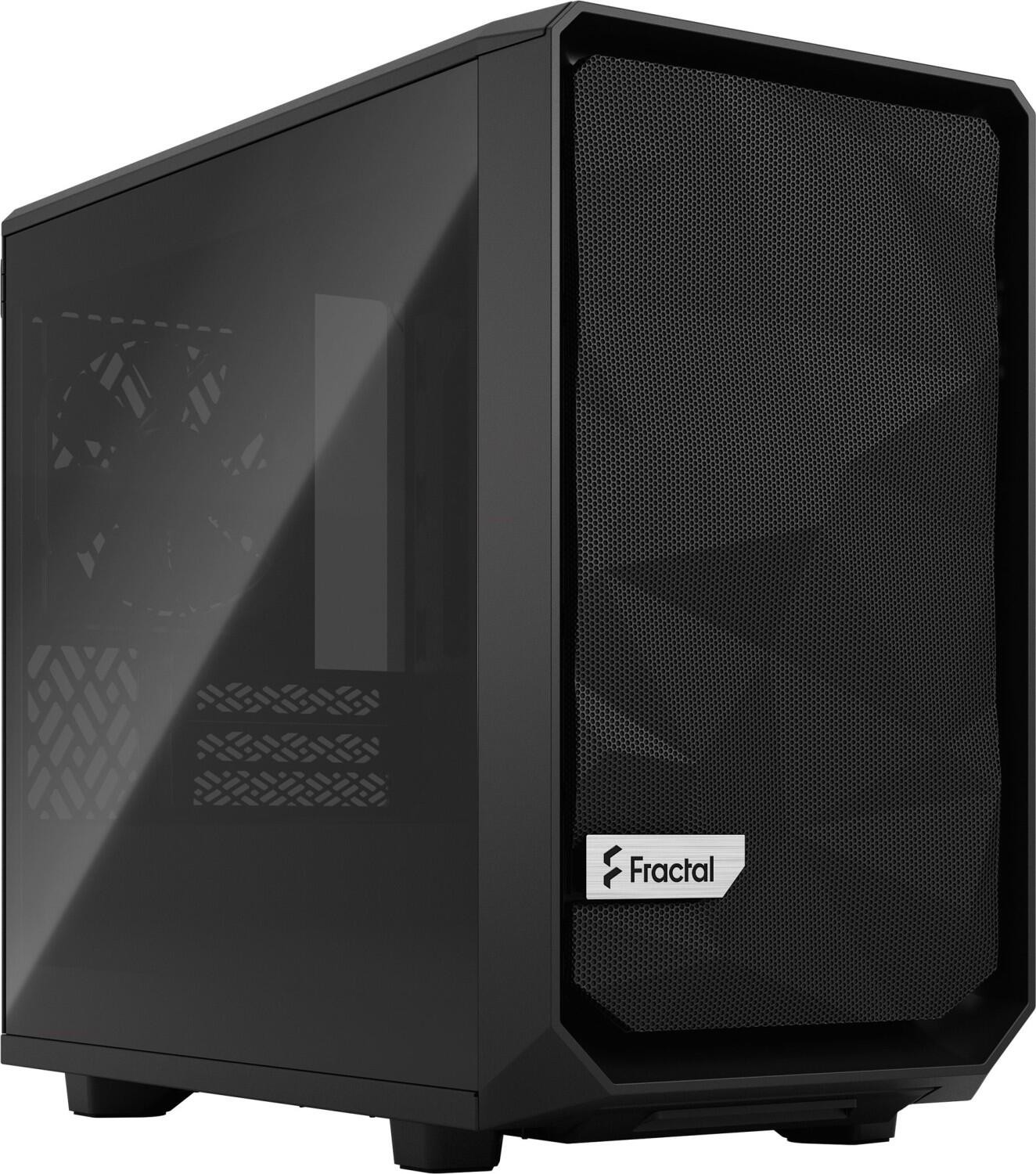 Fractal Design Meshify 2 Nano Gaming Gehäuse Black TG Dark Tint