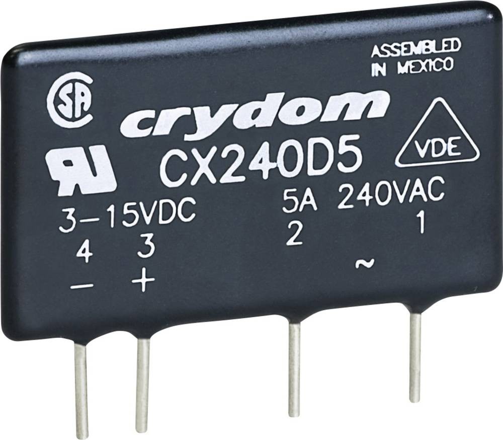 Crydom Halbleiterrelais CX240D5R 5A Schaltspannung (max.): 280 V/AC
