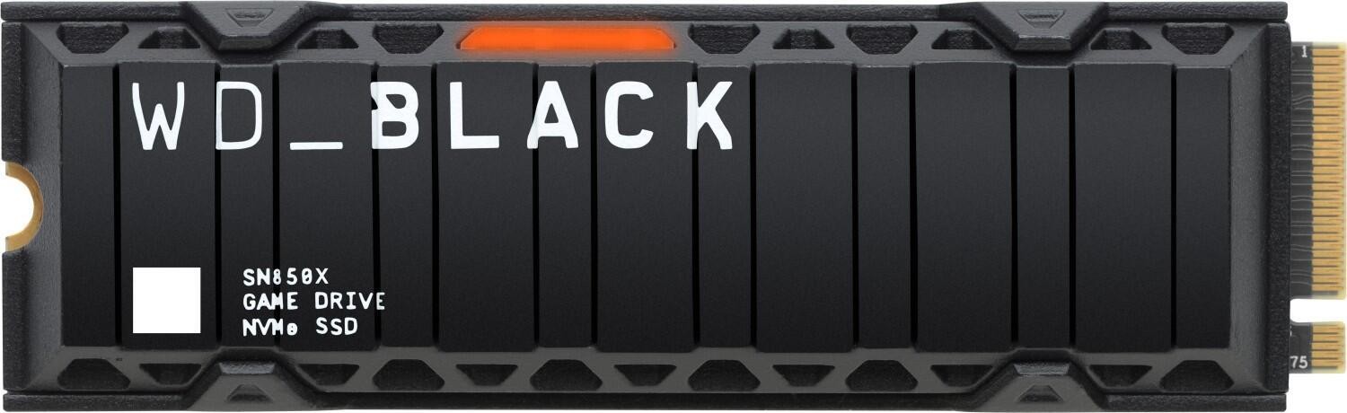 Western Digital Black WD_BLACK SN850X NVMe SSD POWERED BY