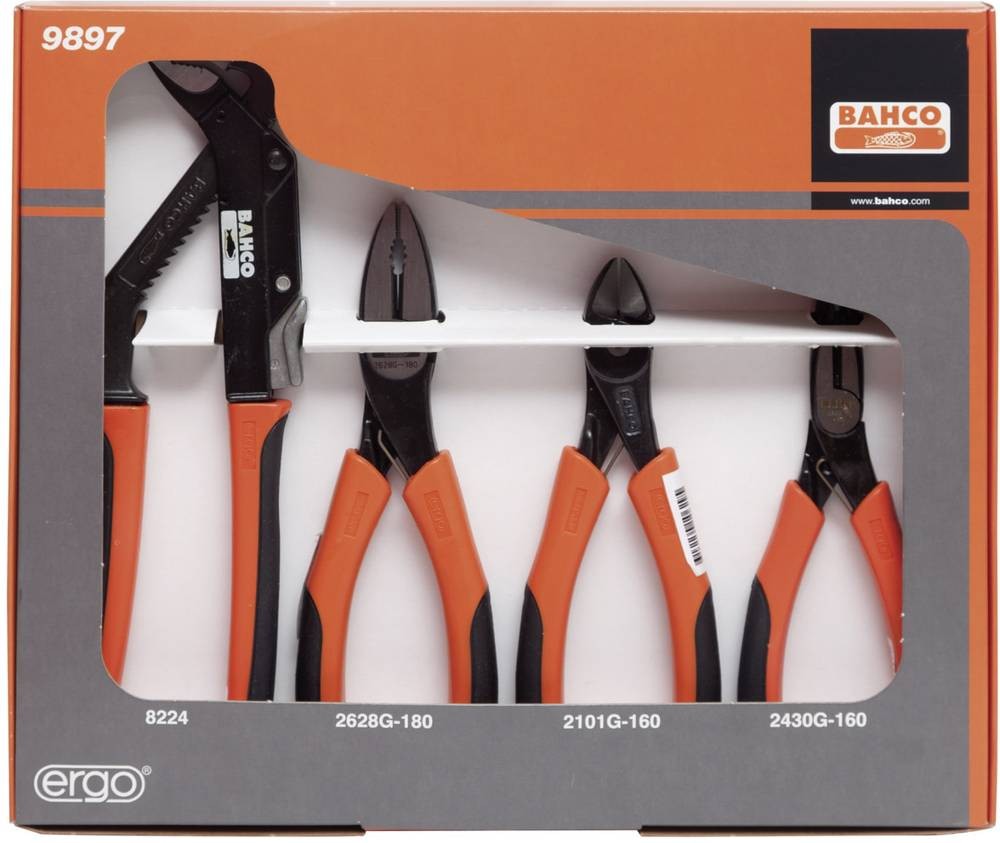 Bahco 9897 Zangen-Set 4teilig