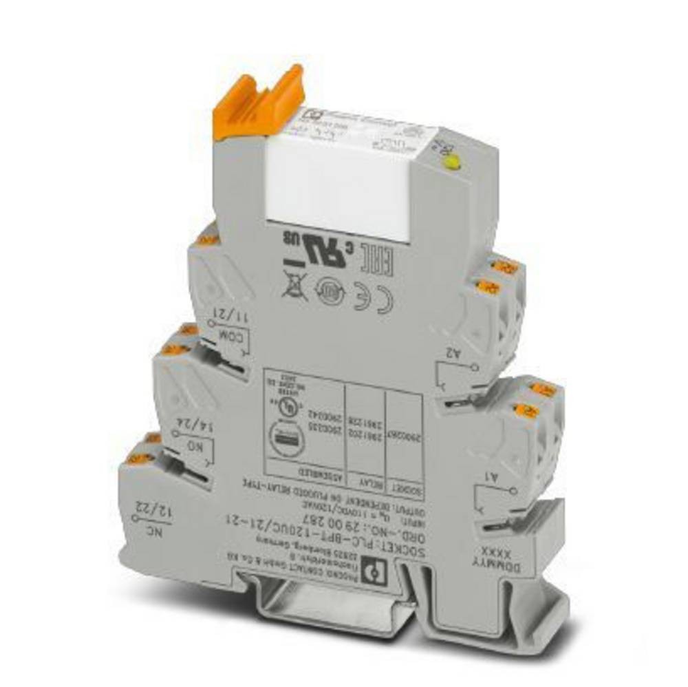 Phoenix Contact PLC-RPT-120UC/21-21AU Relaisbaustein Nennspannung: