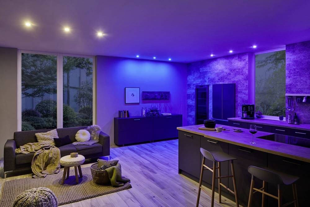 Paulmann LED Coin ZigBee RGBW LED-Bad-Einbauleuchte EEK: G (A - G)