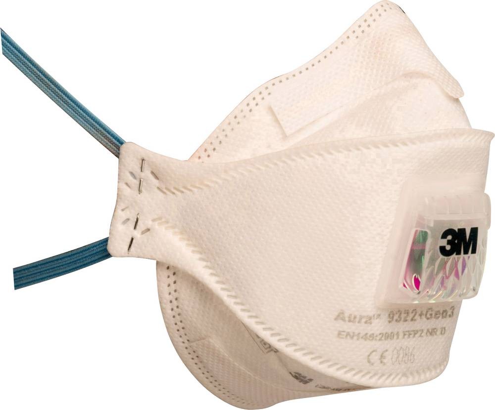 3M Aura 9322+GEN3 Partikelmaske mit Ventil FFP2 10St.
