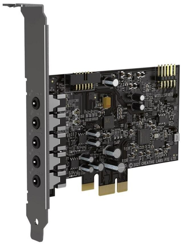 Creative Labs Sound blaster audigy fx v2 Internal 5.1 channels PCI-E -