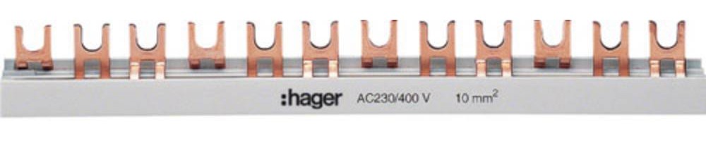 Hager KDN363B KDN363B Schutzschalter-Zubehör Phasenschiene 1St.