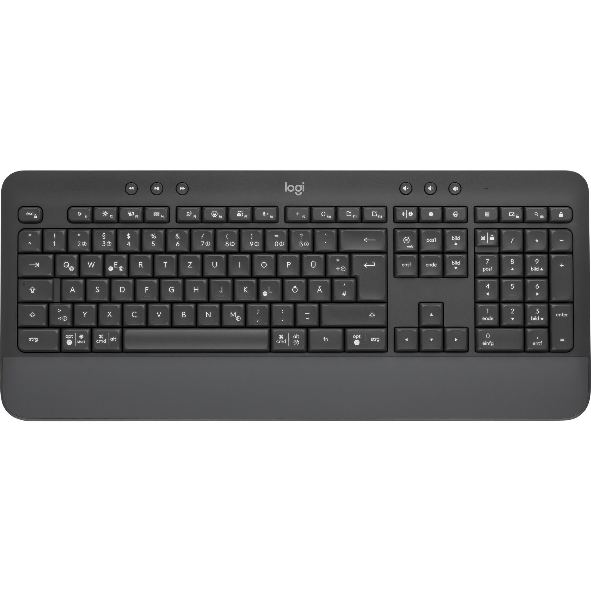 Logitech Signature K650 Bluetooth , Funk Tastatur Deutsch, QWERTZ