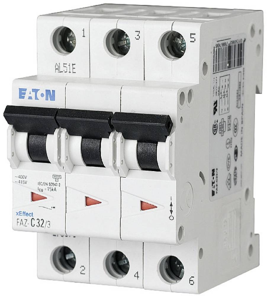 Eaton 278873 FAZ-C16/3 Leitungsschutzschalter 16A 400 V/AC