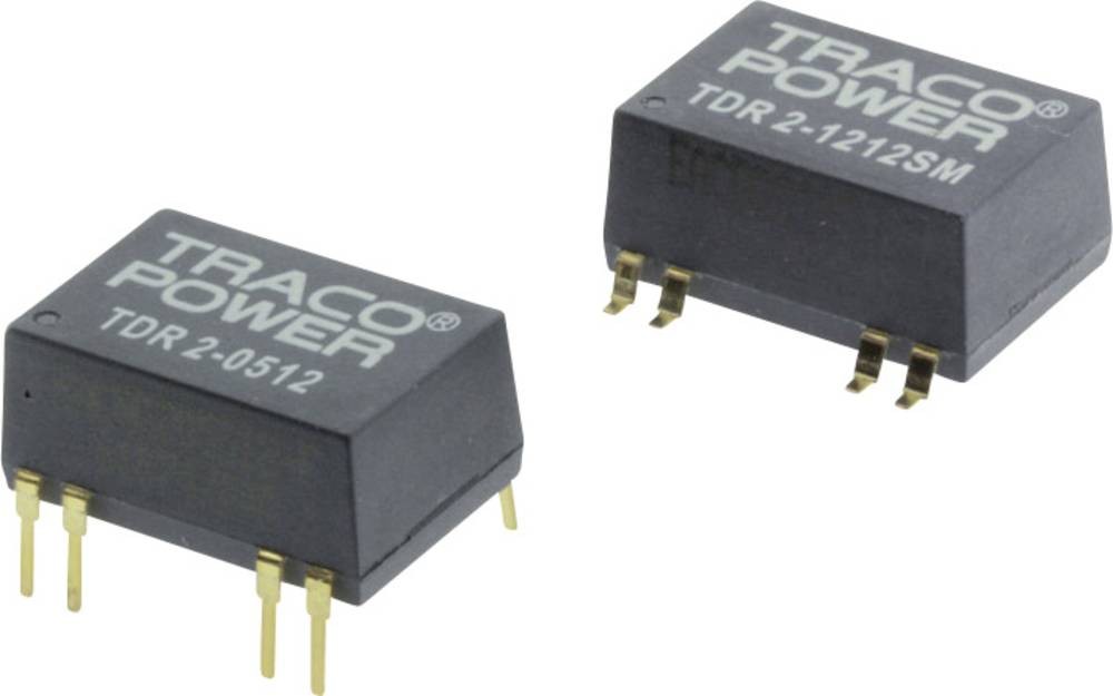 TracoPower TDR 2-1213SM DC/DC-Wandler, SMD 12 V/DC 15 V/DC 134mA 2W