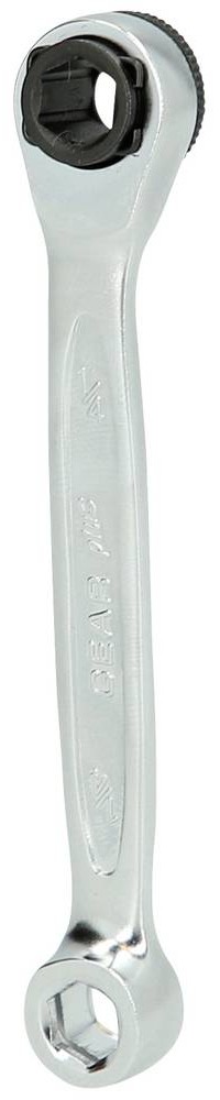KS Tools 503.4691 Mini-Bit-Umschalt-Ratschenringschlüssel 90mm