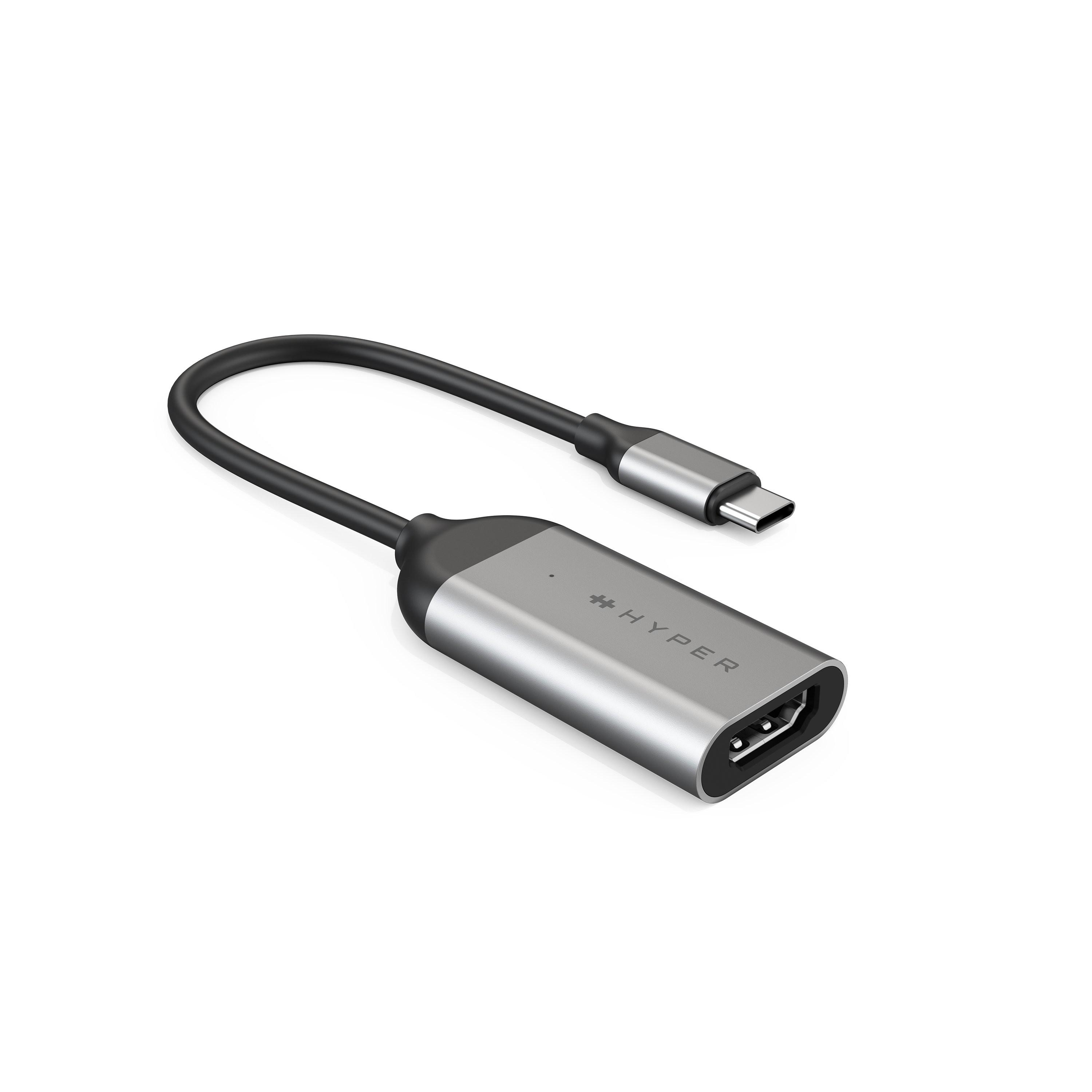 HYPER HD-H8K USB Type-C HDMI Acier inoxydable - HYPER HD-H8K, USB