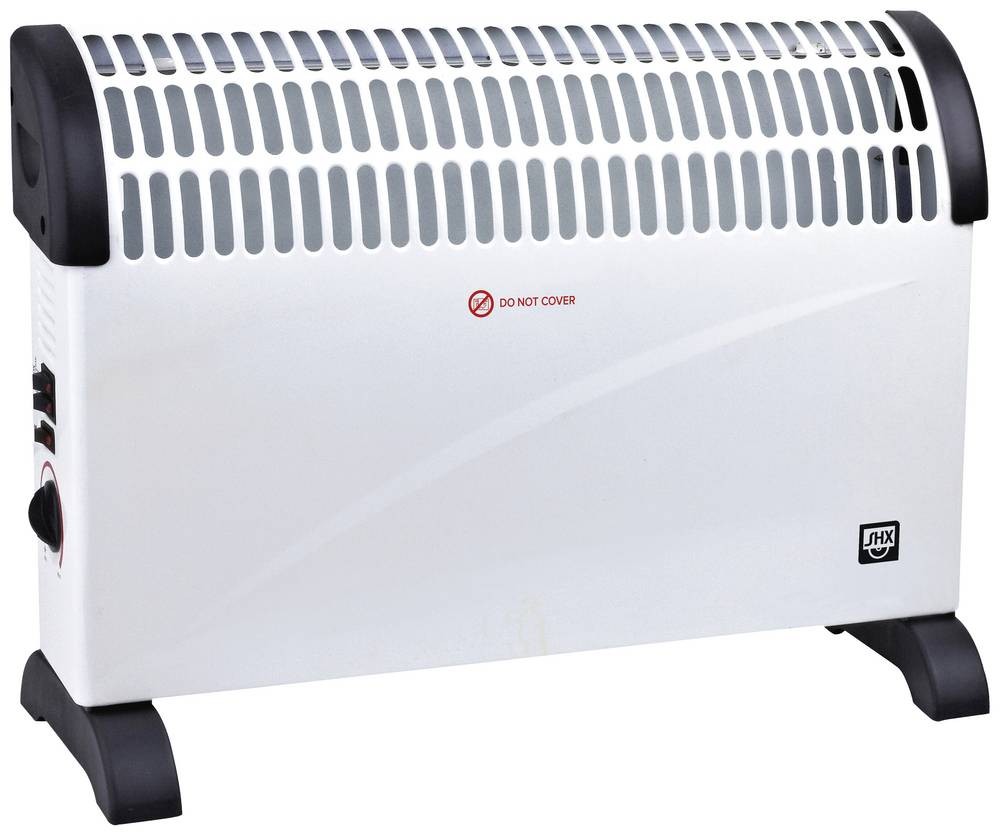 SHE SHX08TKV2000 electric space heater Indoor Black, White 2000 W