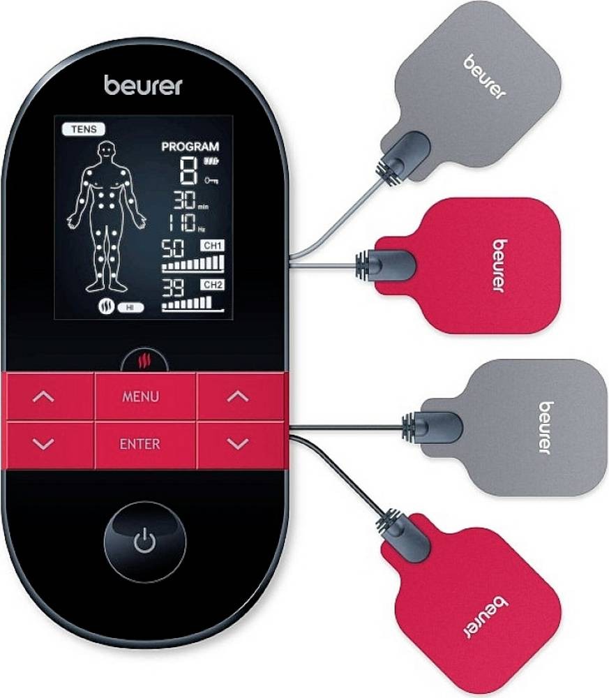Beurer EM59 Digital TENS/EMS Device with Heat | 4-in-1 stimulation