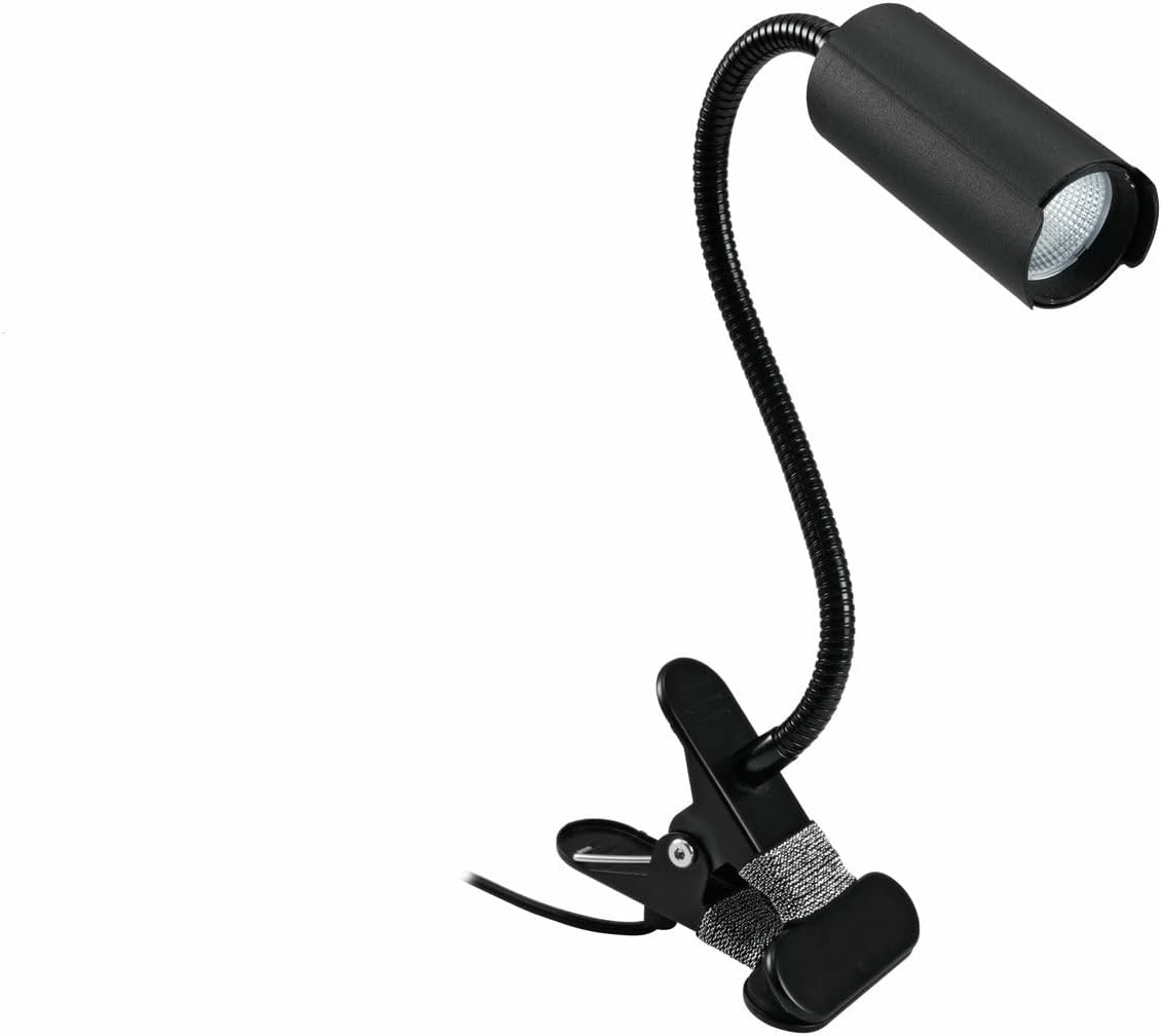 Eurolite KKL-7 41600552 LED-Klemmleuchte 7W Eurostecker - nero