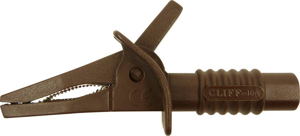 Cliff FCR7944 Sicherheits-Abgreifklemme Steckanschluss 4mm CAT II