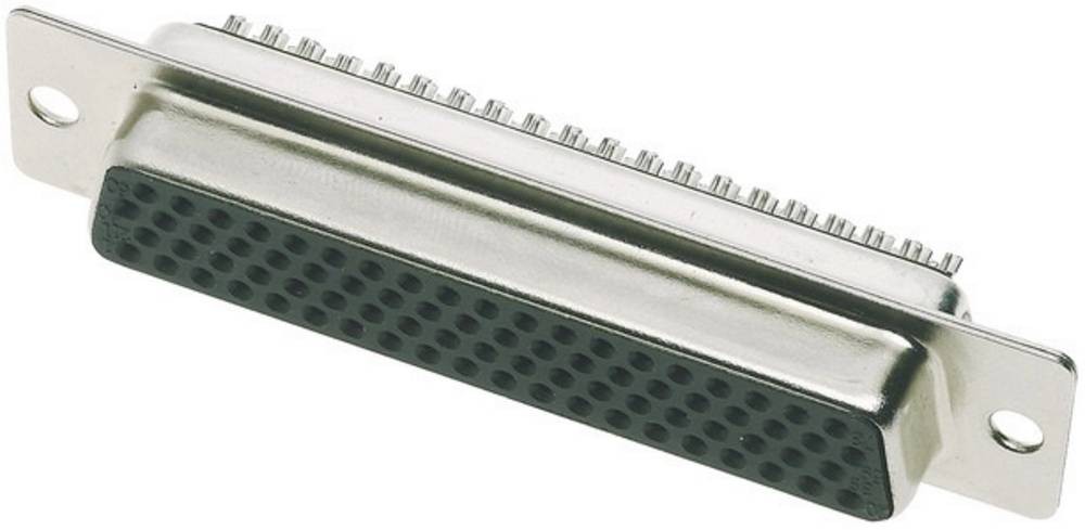 Harting 09 56 100 4704 conector D-Sub 15-pin Negro, Acero inoxidable -