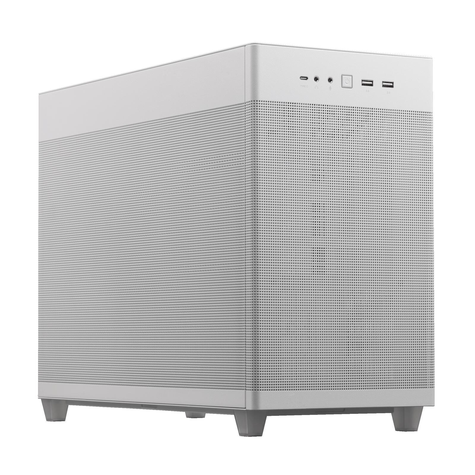ASUS Prime AP201 MicroATX Mini Tower Blanc - ASUS Prime AP201