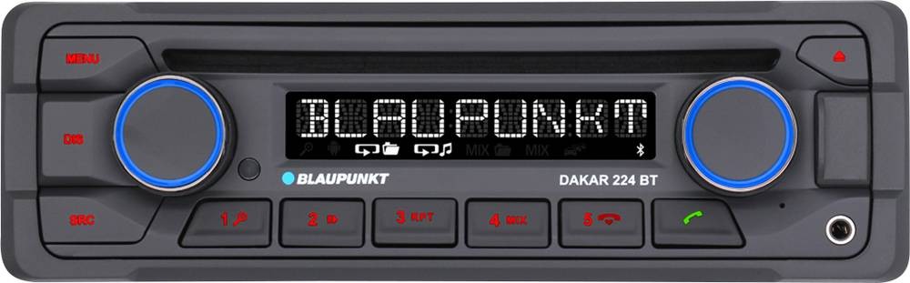 Blaupunkt Dakar 224 BT Autoradio Anschluss pour Lenkradfernbedienung,