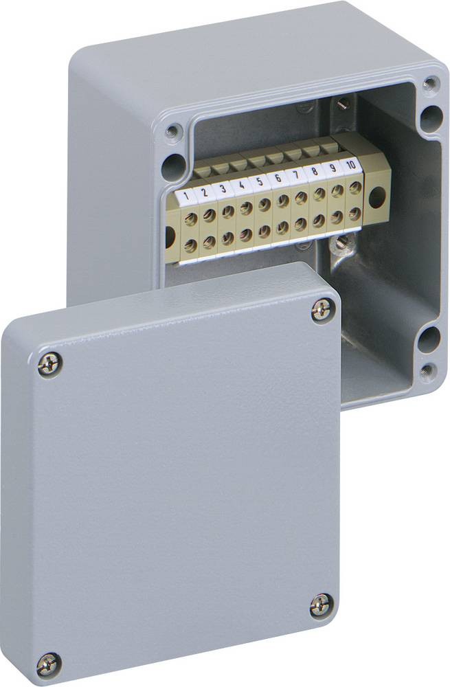 Spelsberg ALR 1010-4q Reihenklemmen-box 100 x 100 x 81 Aluminium grey
