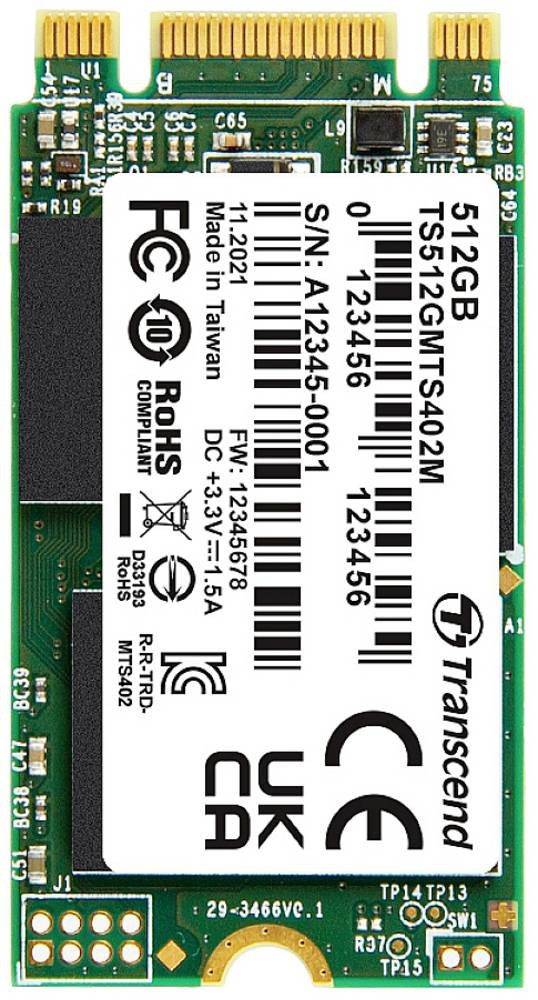 Transcend MTS402M 256 GB M.2 Serial ATA III MLC NAND - Transcend
