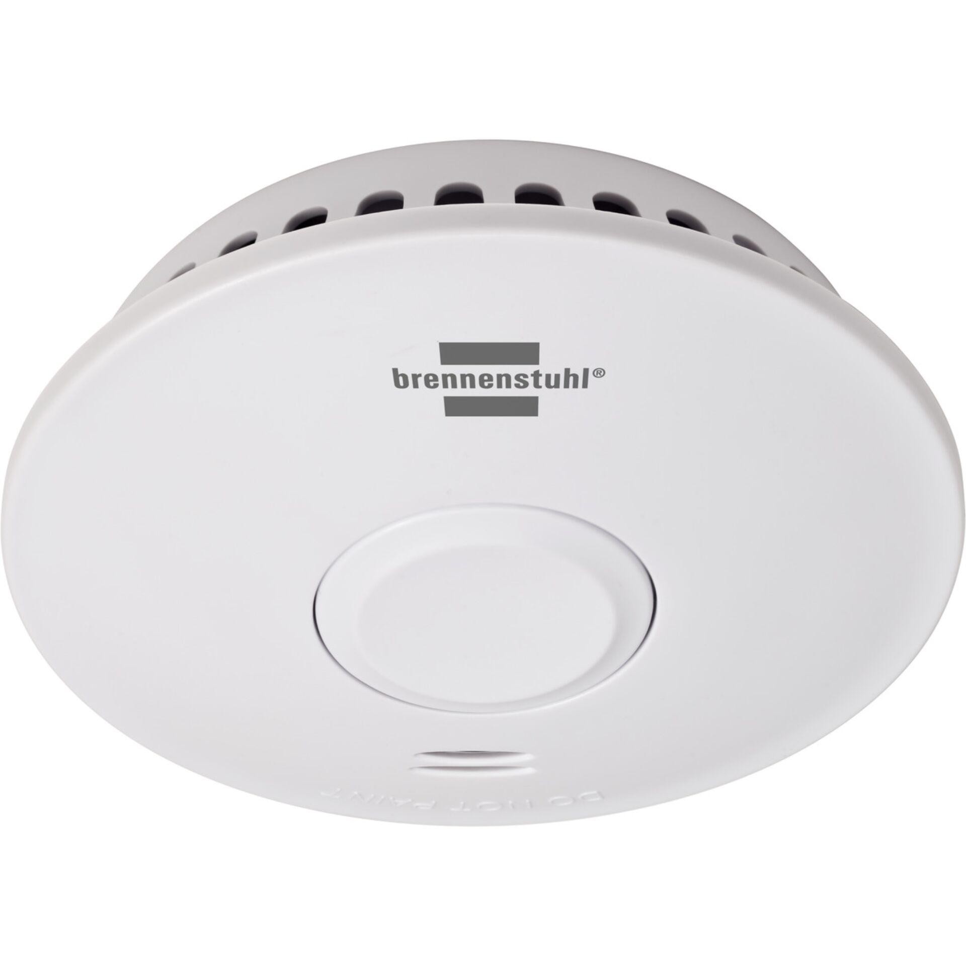 Brennenstuhl 1290210 Funk-Rauchwarnmelder batteriebetrieben (Ø x H)