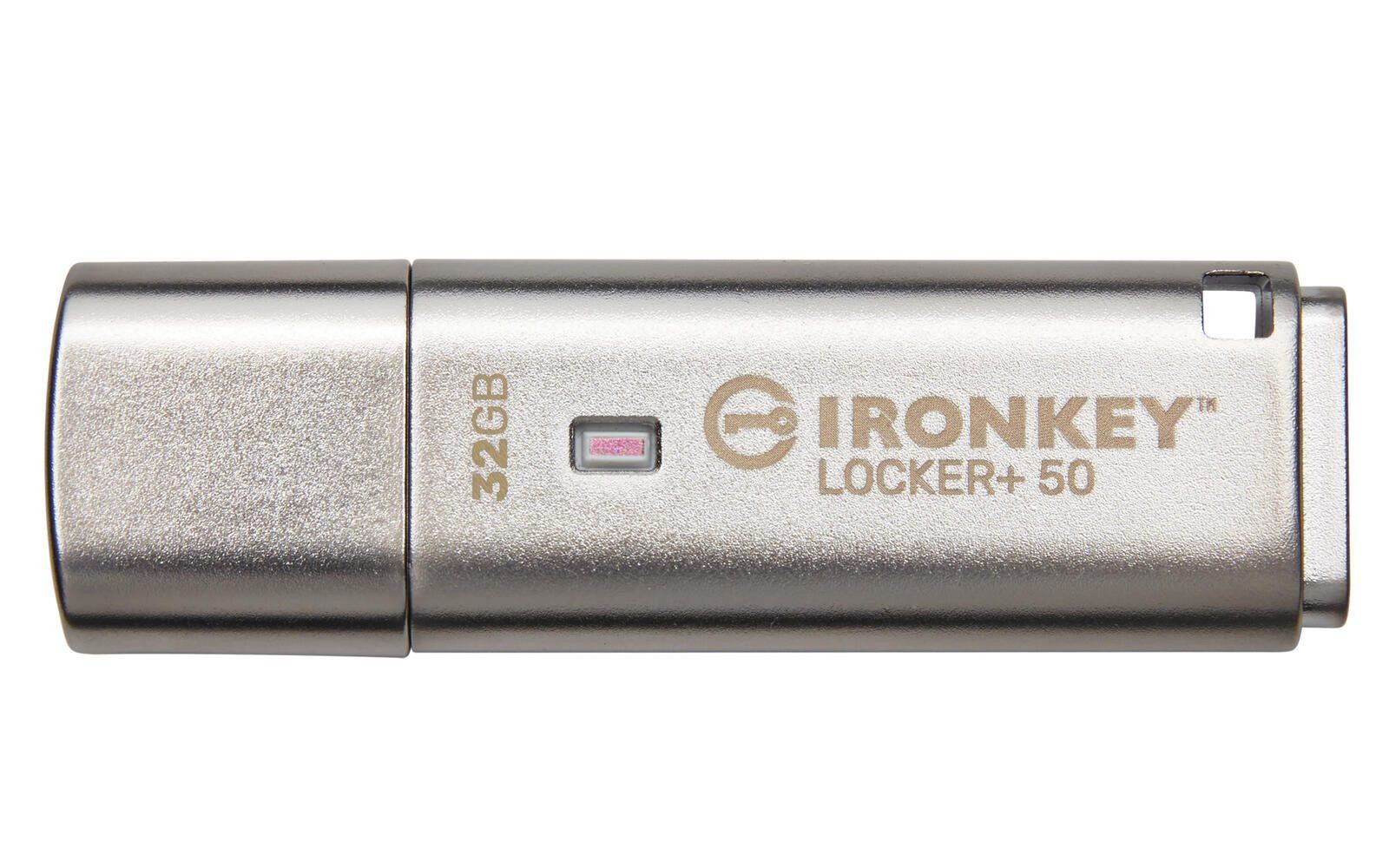 Kingston Technology IronKey 32GB IKLP50 AES USB, w/256bit Encryption -