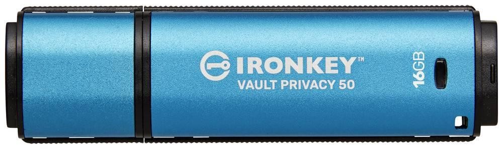 Kingston Technology IronKey 16Go Vault Privacy 50 chiffrée AES-256,