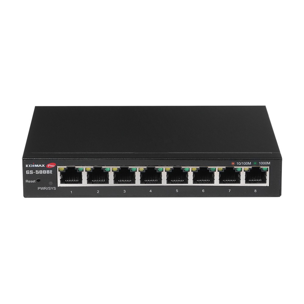 Edimax GS-5008E switch Gestionado Gigabit Ethernet (10/100/1000)