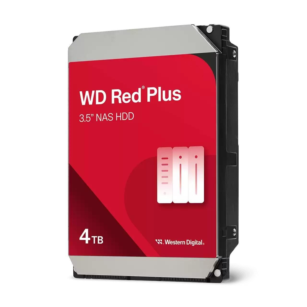 Western Digital Red Plus disco rigido interno 4 TB 5400 Giri/min 256