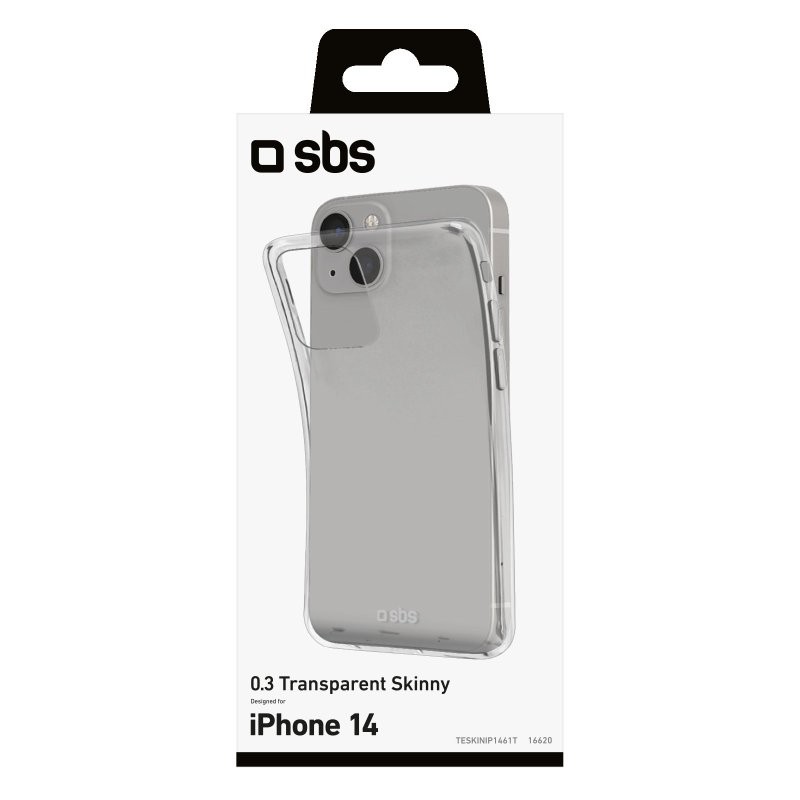 SBS TESKINIP1461T mobile phone case 15.5 cm (6.1") Cover Transparent -
