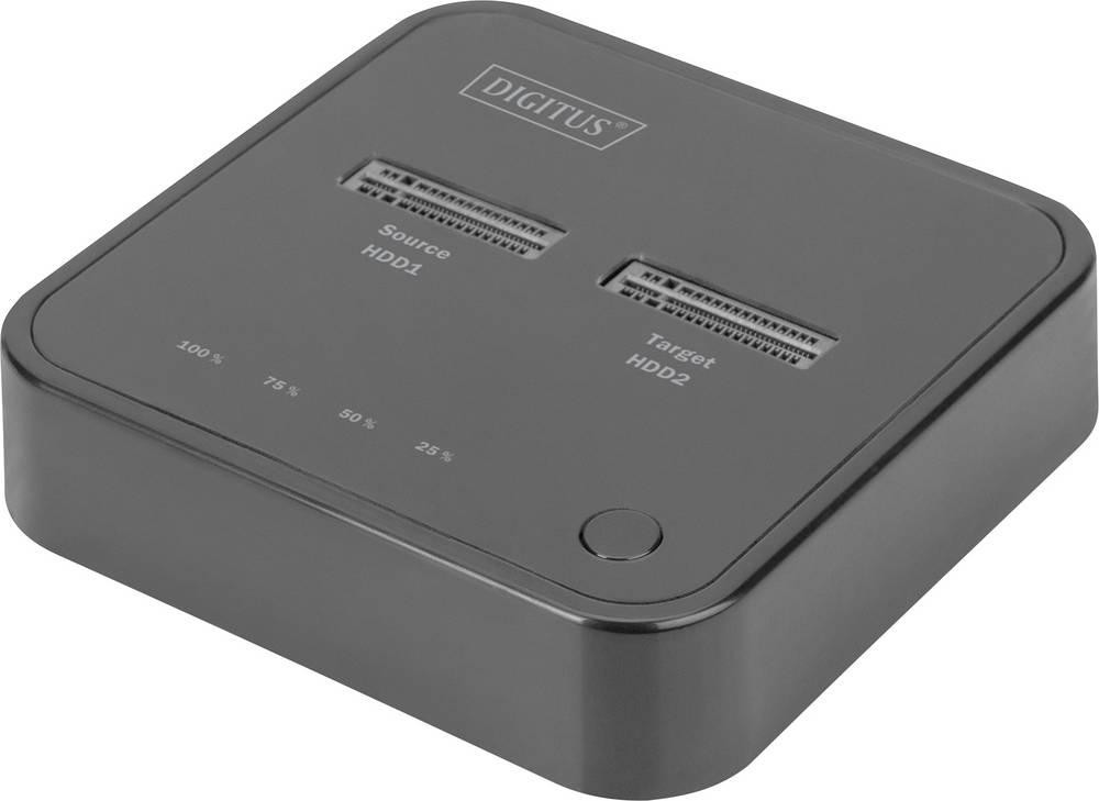 Digitus Dual M.2 NVMe SSD Docking Station with Offline Clone Function,