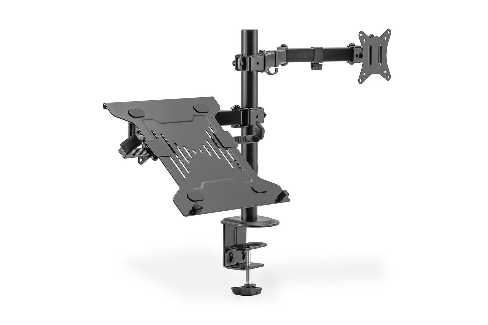 Digitus Single monitor mount & notebook mount, 1x32", 2x 9 kg -
