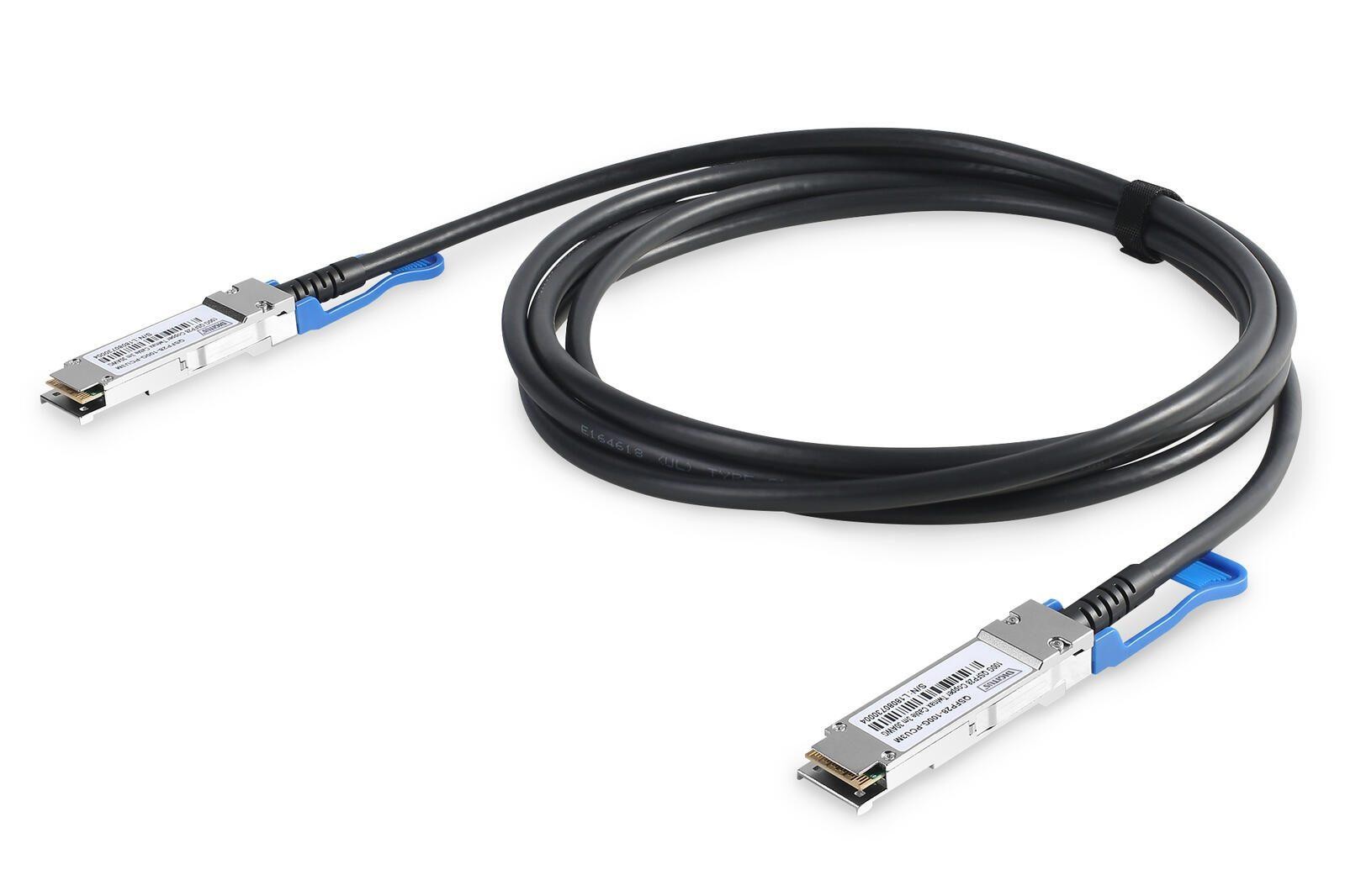 Digitus Cable 100G QSFP28 DAC, 1 m - Digitus Cable 100G QSFP28 DAC, 1