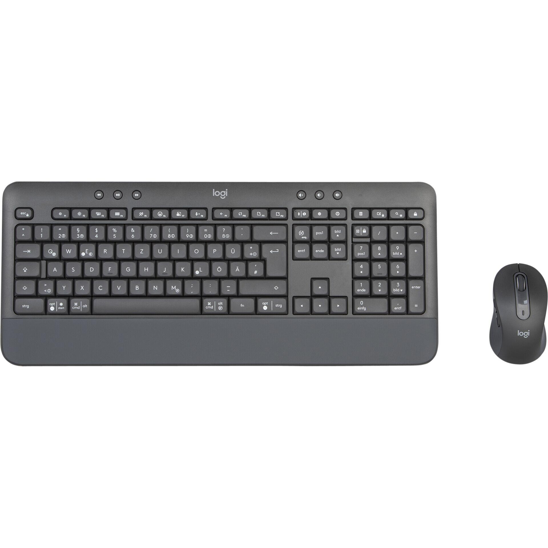 Logitech MK650 Combo Business, QWERTZ-Layout, graphit
