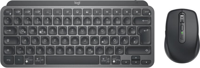 Logitech Wireless Keyboard+Mouse MX Keys Mini Combo graphite