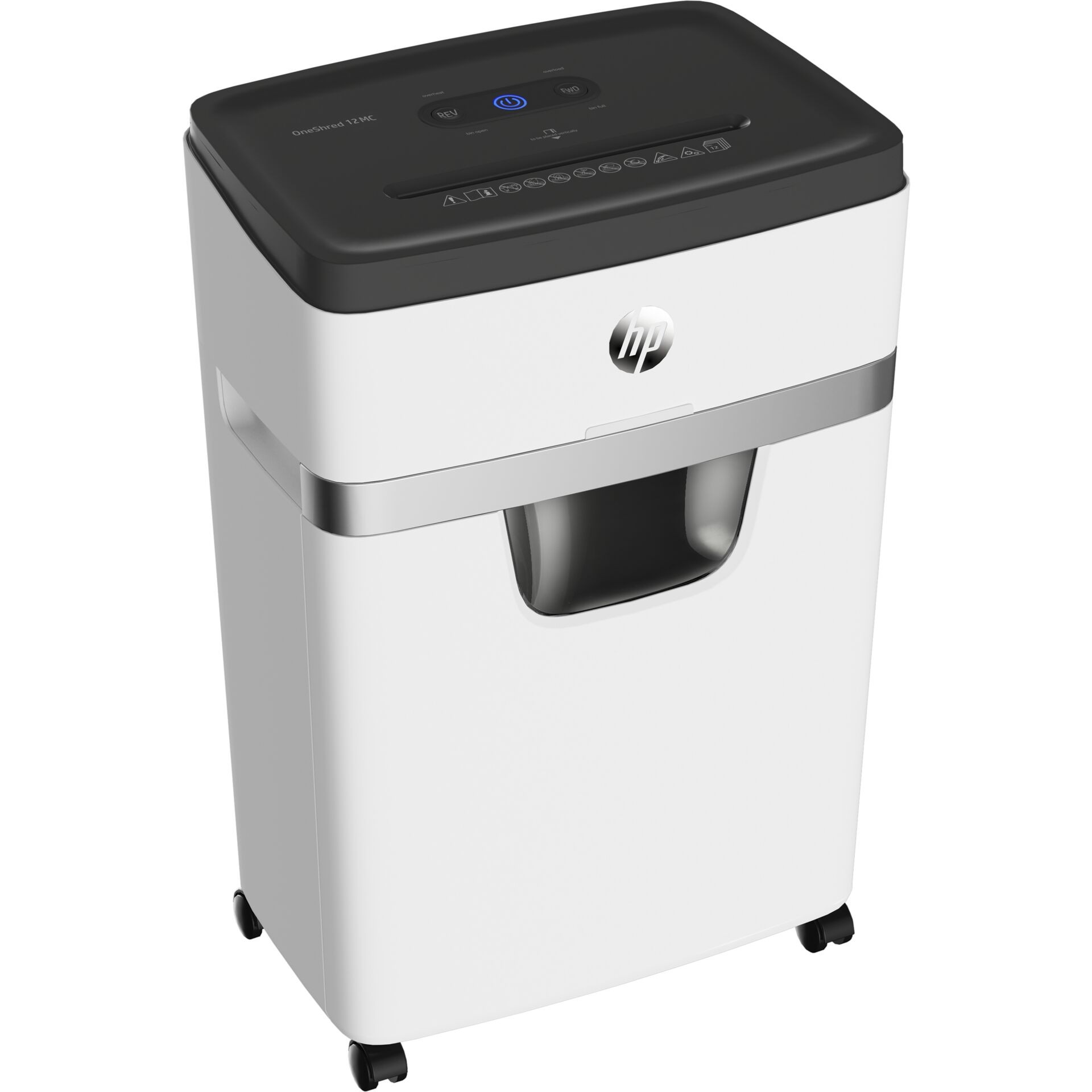 HP OneShred 12MC distruggi documenti Taglio a frammenti 65 dB 22 cm
