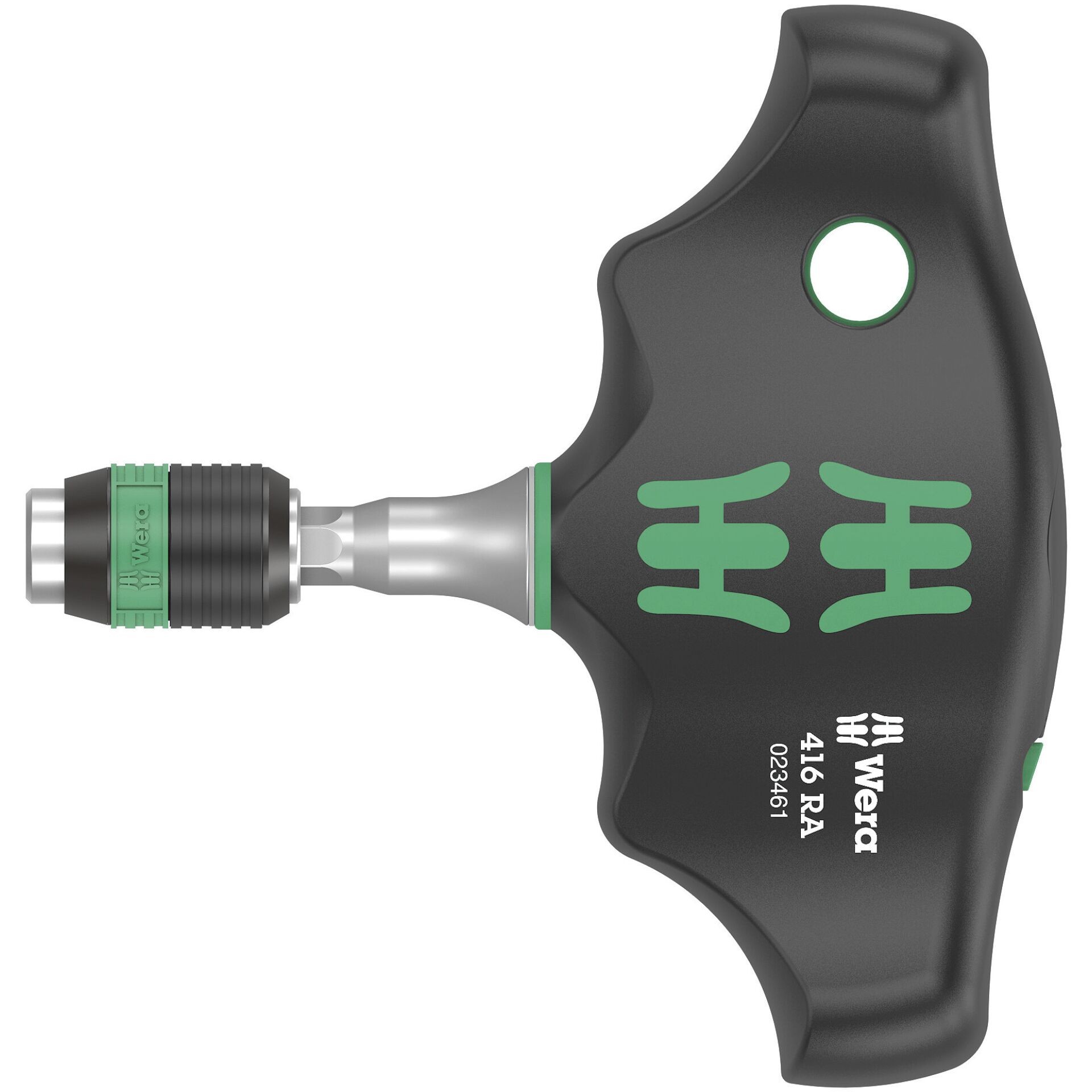 Wera 05023461001 416 RA Cross-Handle Bit Holder with Ratchet Function