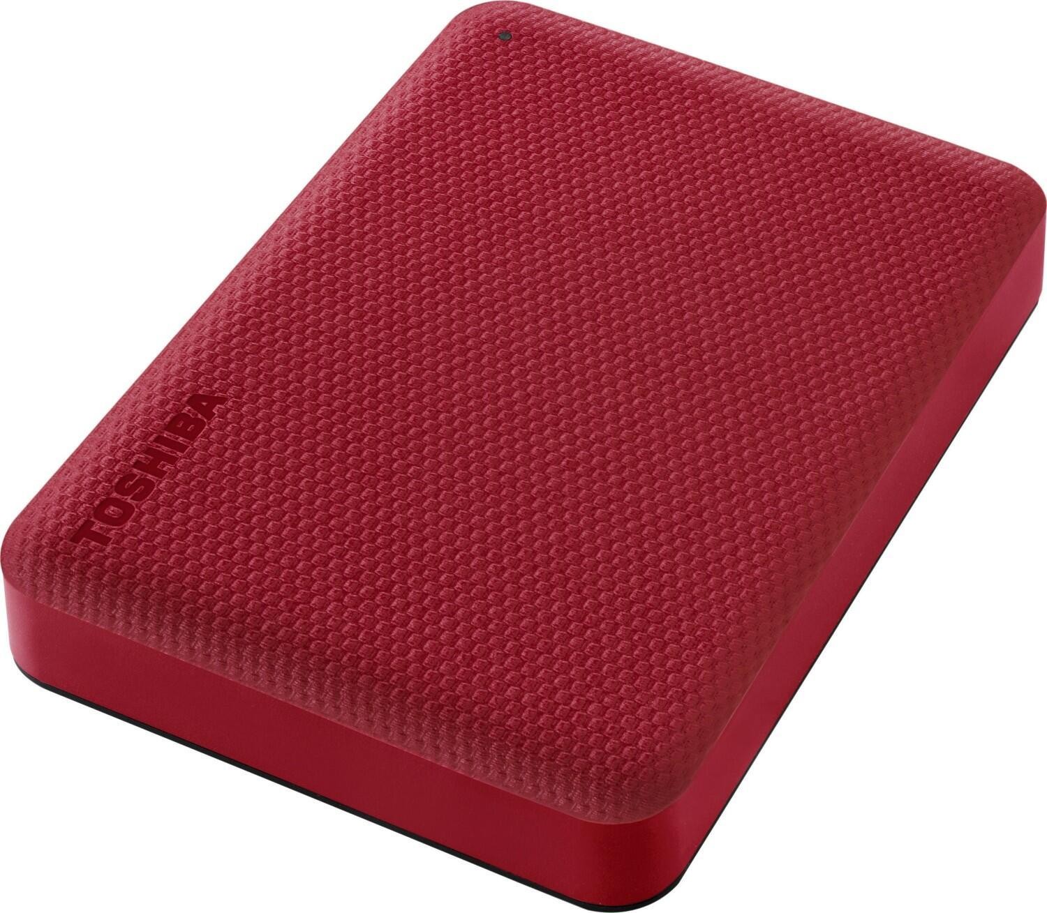 Toshiba Canvio Advance external hard drive 4 TB Red - Toshiba Canvio