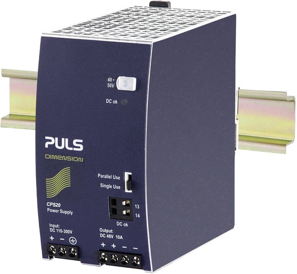 PULS CPS20.481-D1 Hutschienen-Chargeur (DIN-Rail) 48 V/DC 10A 480W