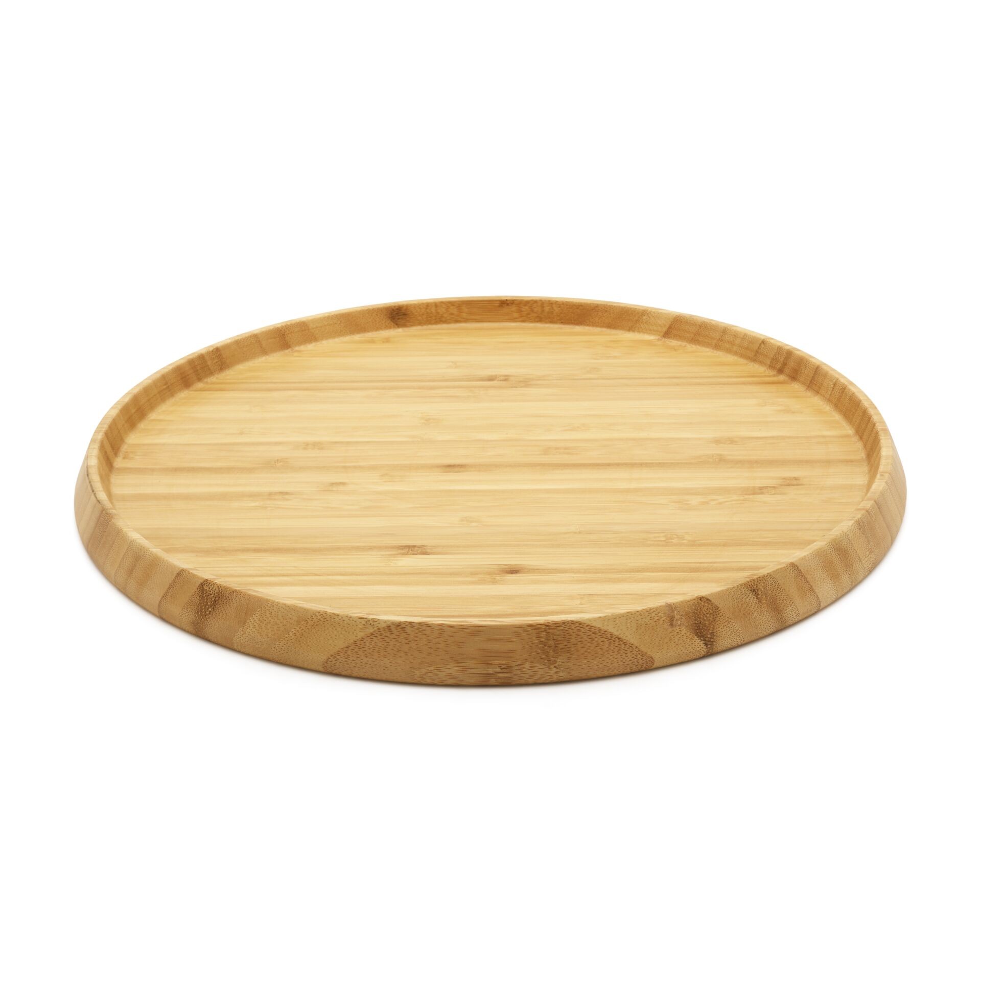 Bredemeijer Tablett rund Bambus natur 350x350x22mm 174002
