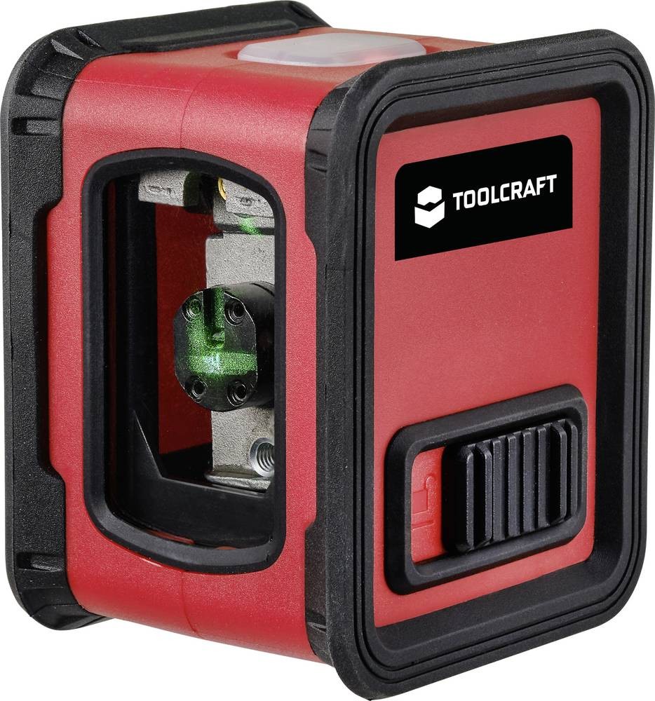 TOOLCRAFT CL12-G Kreuzlinienlaser incl. Stativ, selbstnivellierend,