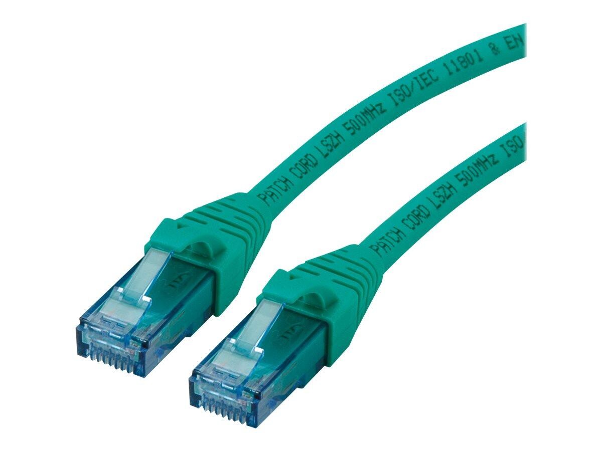 ROLINE 21152737 networking cable Green 10 m Cat6a U/UTP (UTP) -