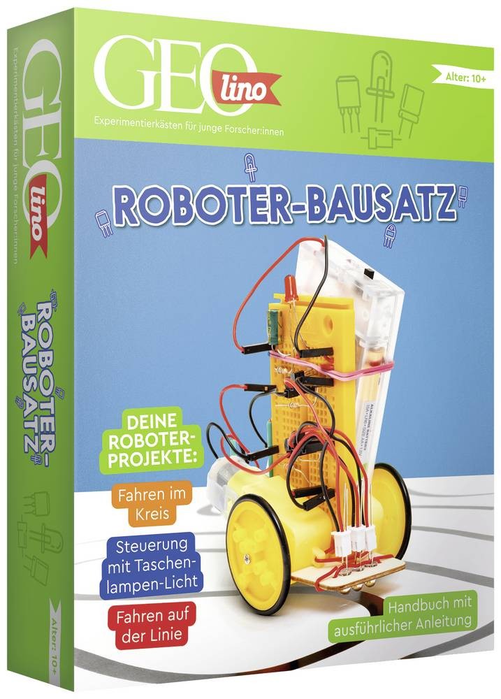 FRANZIS Verlag Roboter Bausatz GEOlino Bausatz 67158