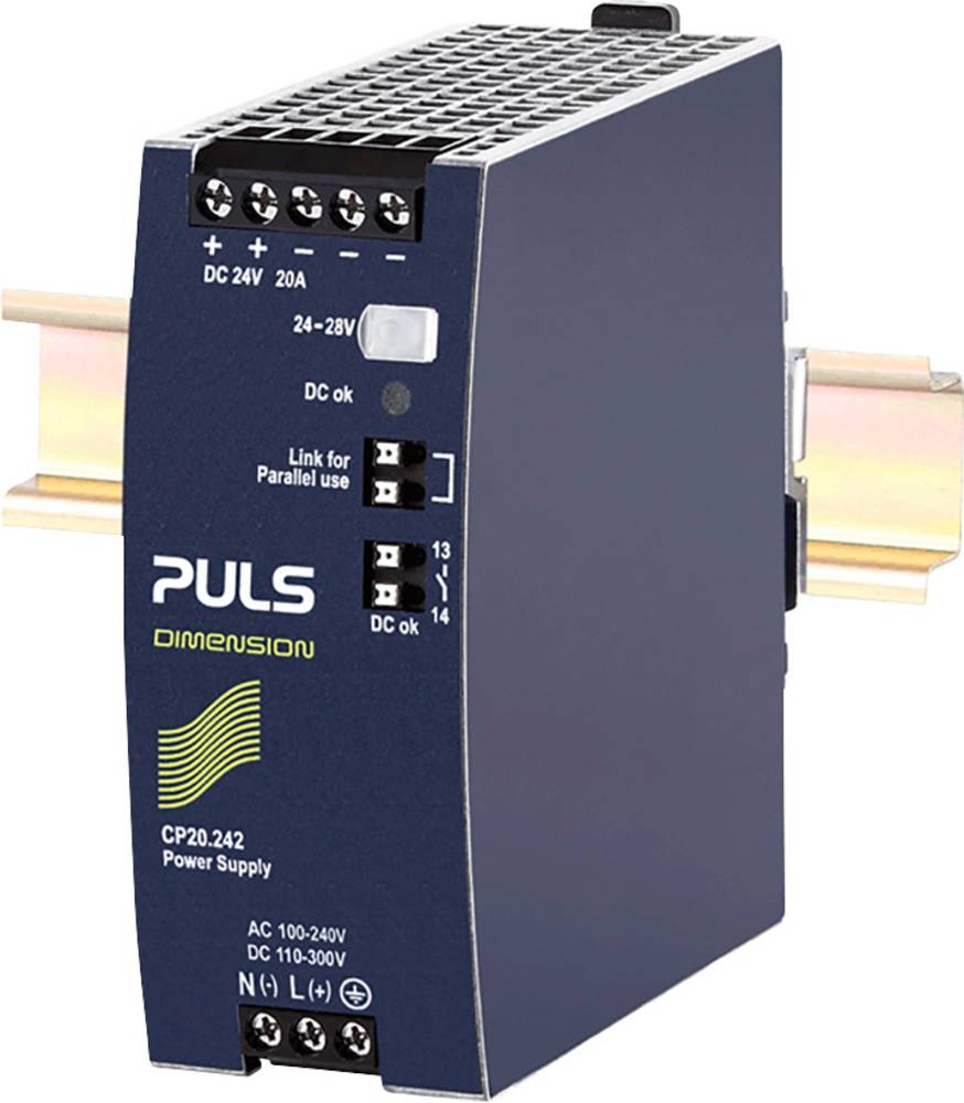 PULS CP20.242 Hutschienen-Netzteil (DIN-Rail) 24V 20A 480W Anzahl