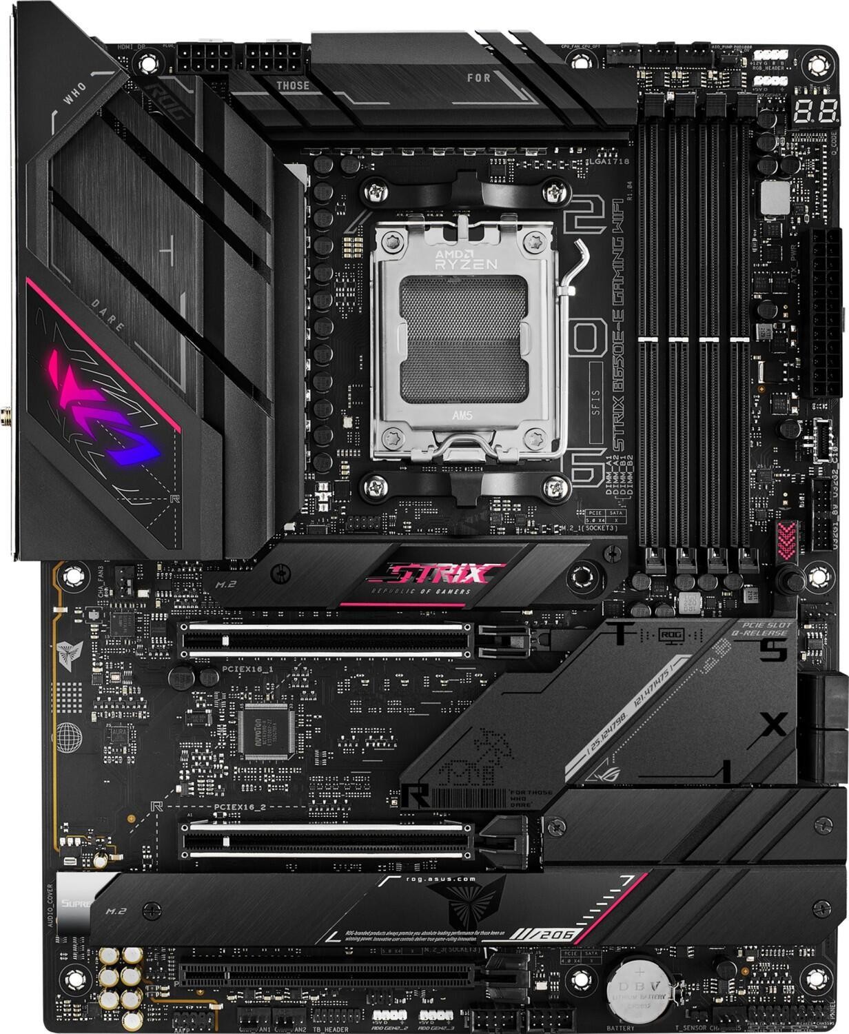 ASUS ROG STRIX B650E-E GAMING WIFI AMD B650 Socket AM5 ATX - ASUS ROG