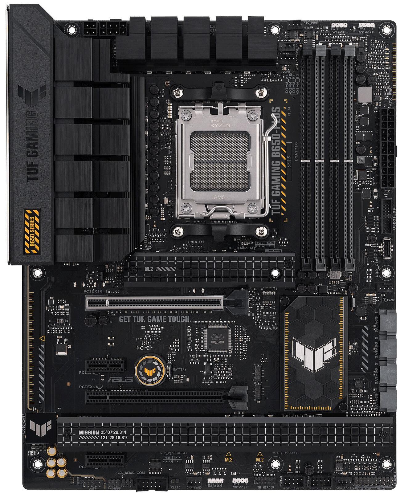 ASUS TUF GAMING B650-PLUS AMD B650 Emplacement AM5 ATX - ASUS TUF