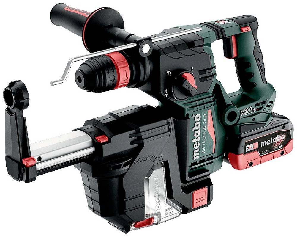 Metabo KH 18 LTX BL 24 Q SDS-Plus-Akku-Kombihammer 18V 5.5Ah