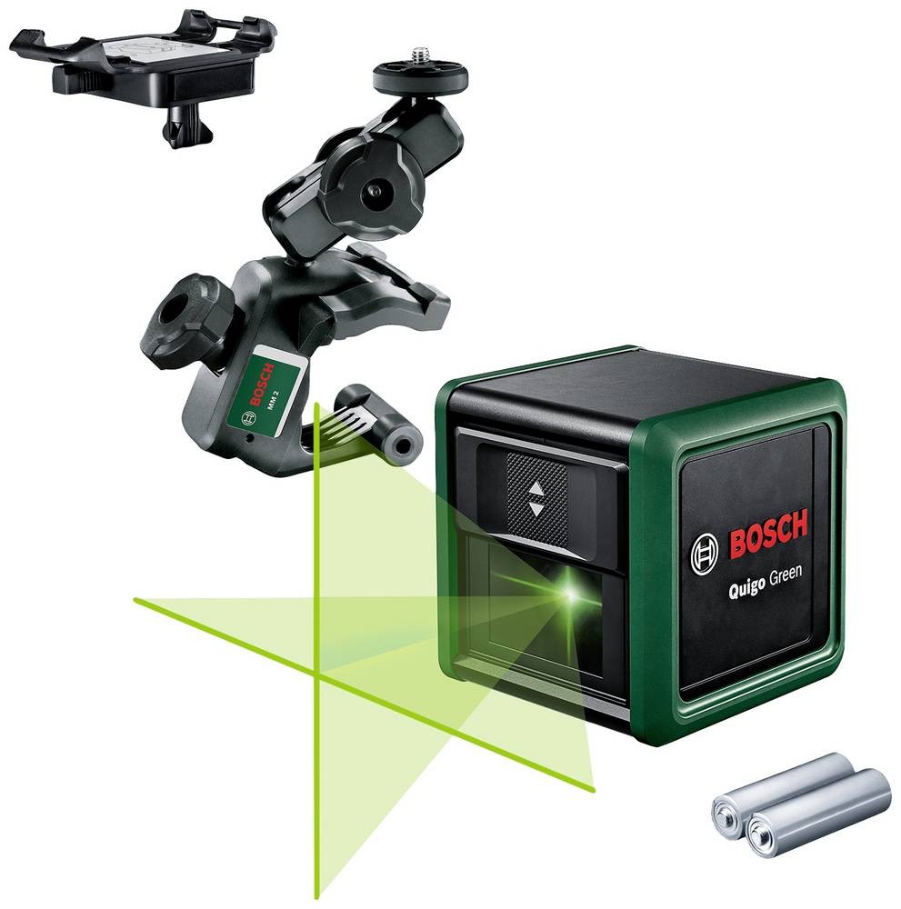 Bosch Home and Garden Quigo Green II Kreuzlinienlaser Reichweite (max.